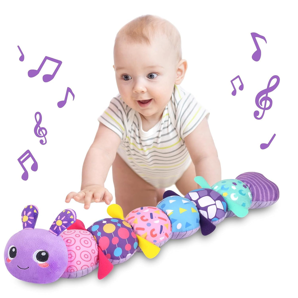 KMUYSL Juguetes para bebés de 0-6 y 6-12 meses, juguete sensorial c...