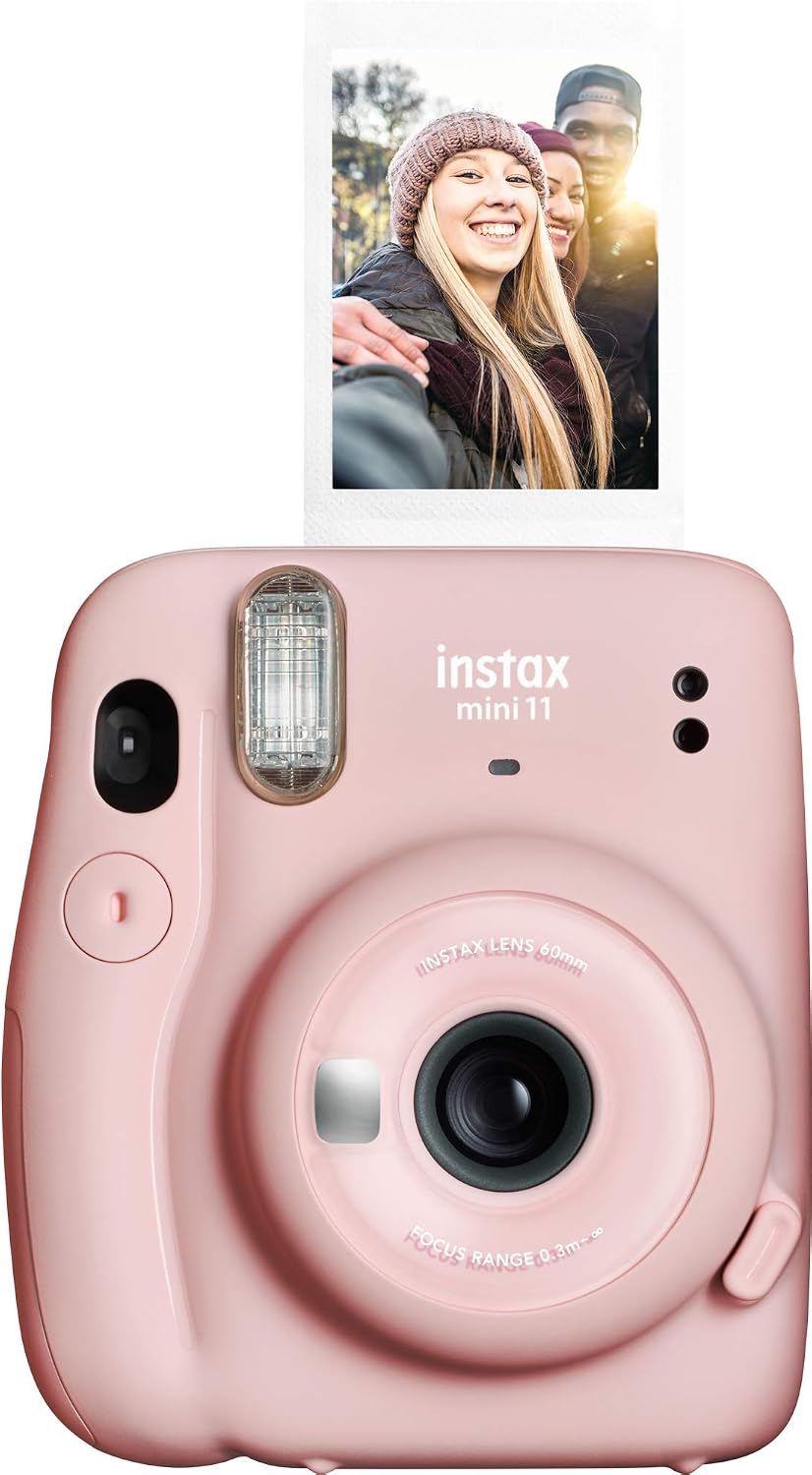 Fujifilm Cámara de película instantánea Instax Mini 11 con exposici...