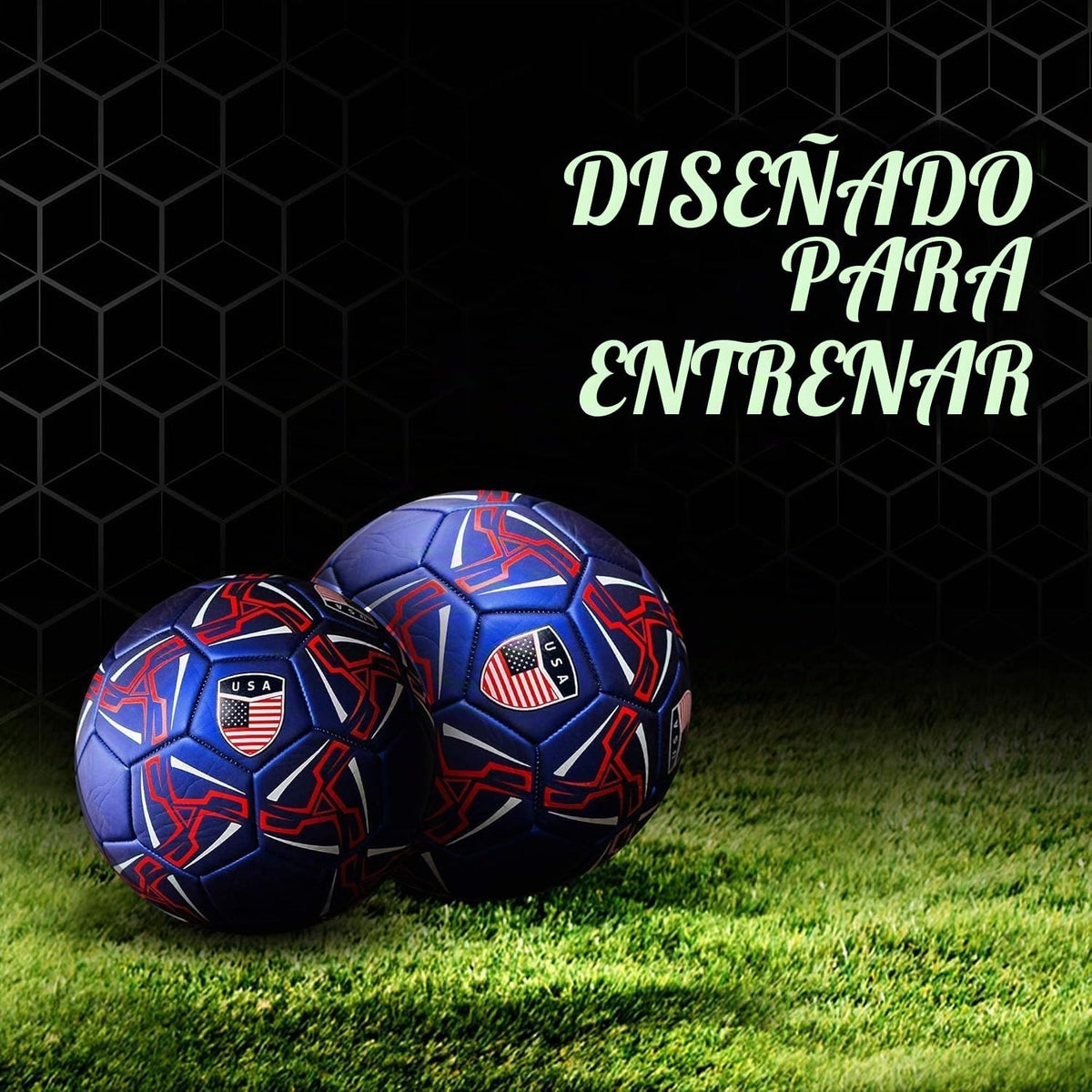 Western Star Soccer Ball USA - Balones de fútbol oficiales de grado...