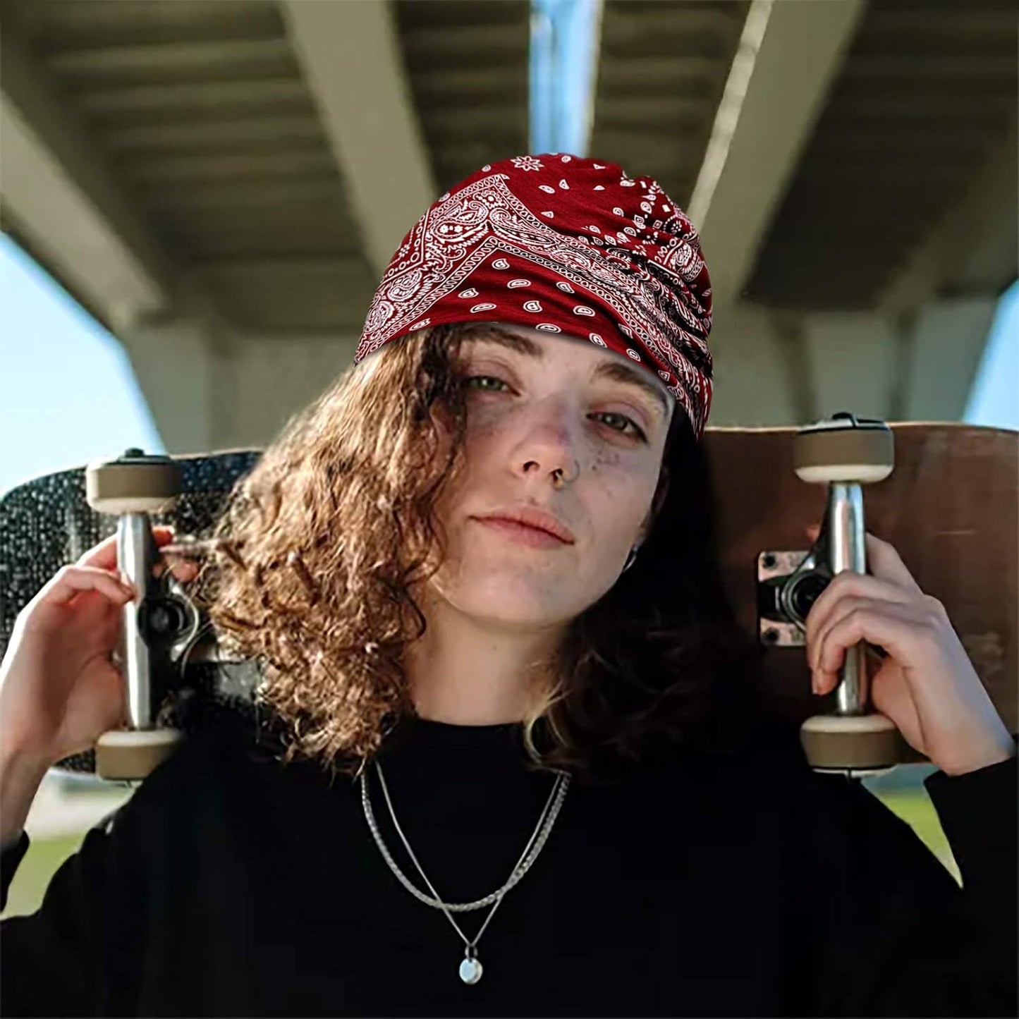 Gorro de verano para mujer de Ababalaya, gorro bohemio para hombre,...