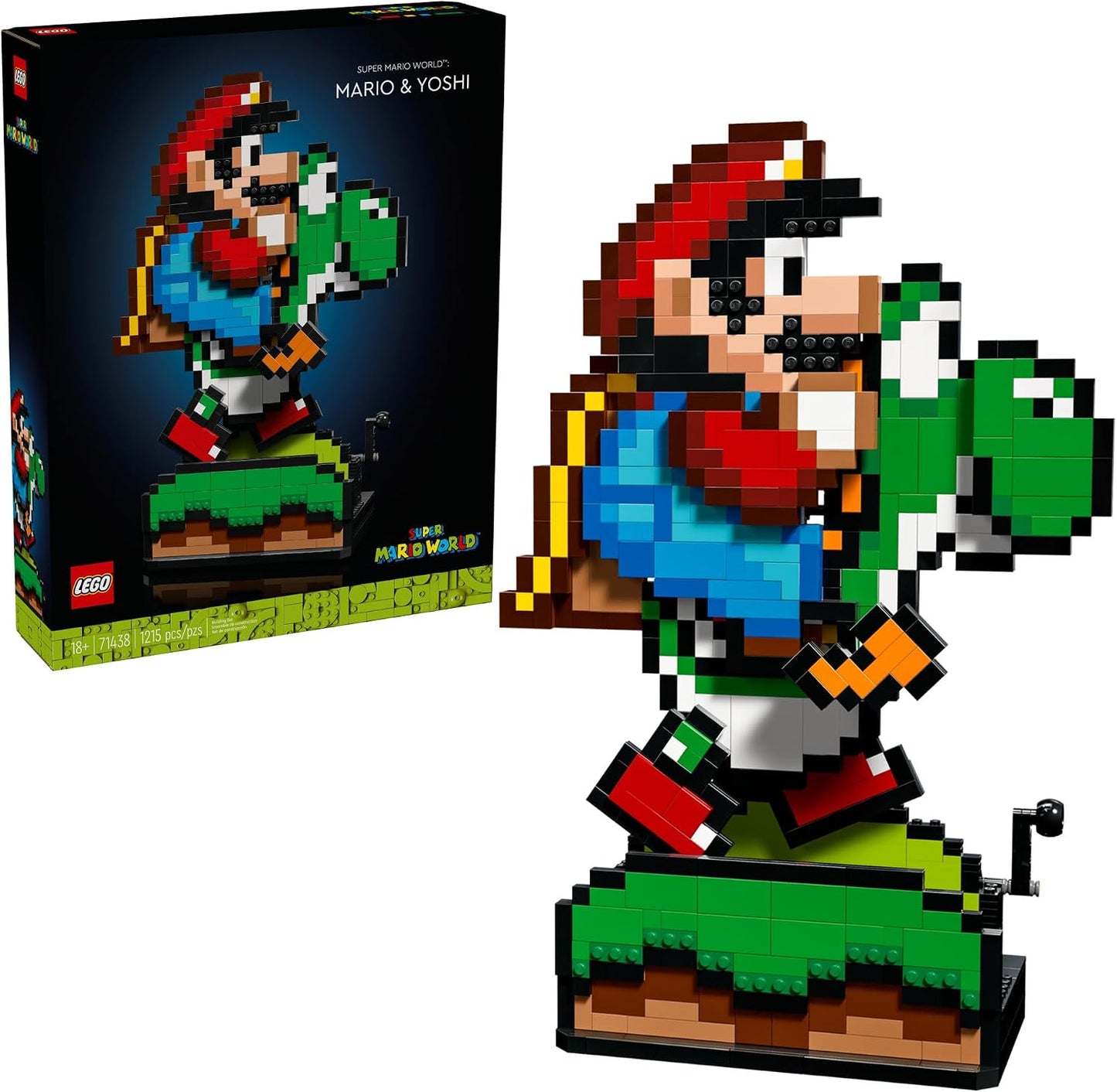 LEGO Super Mario World: Mario &amp; Yoshi - Juego de construcción p...