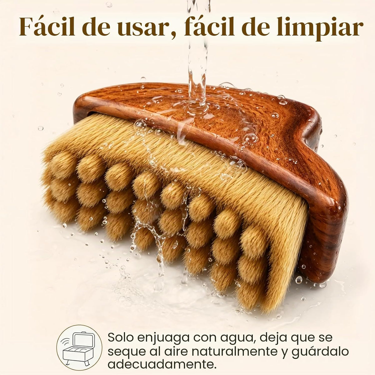 Cepillo facial de contorno linfático mejorado, masajeador facial 3...