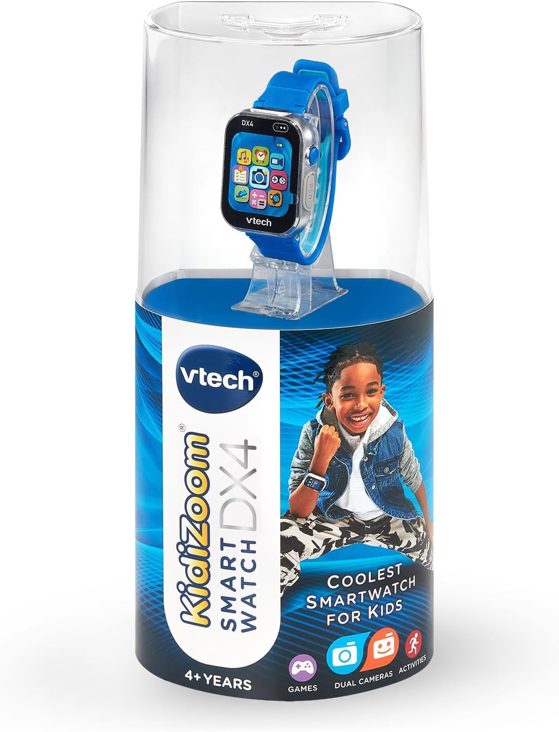 VTech KidiZoom Smartwatch DX4, Azul