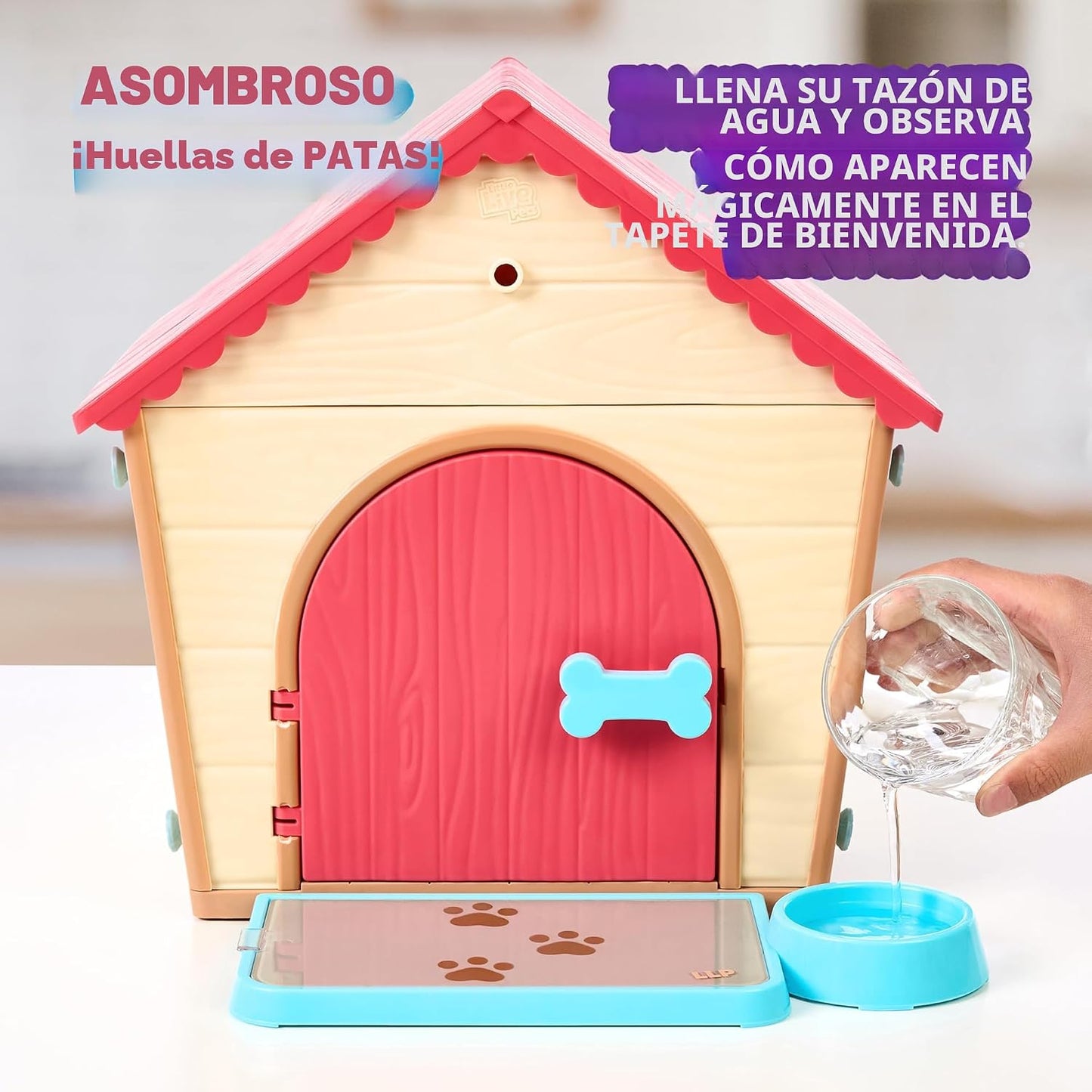 Little Live Pets My Puppy's Home Playset, juego interactivo par...