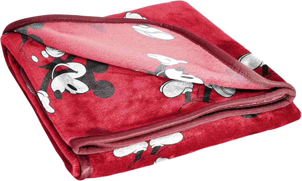 Jay Franco Disney Mickey Mouse - Manta de felpa para niños, medidas...
