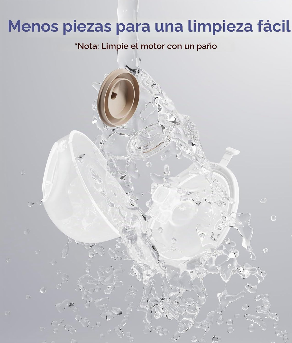 NCVI - Extractor de leche con banda para el cuello, manos libres, e...