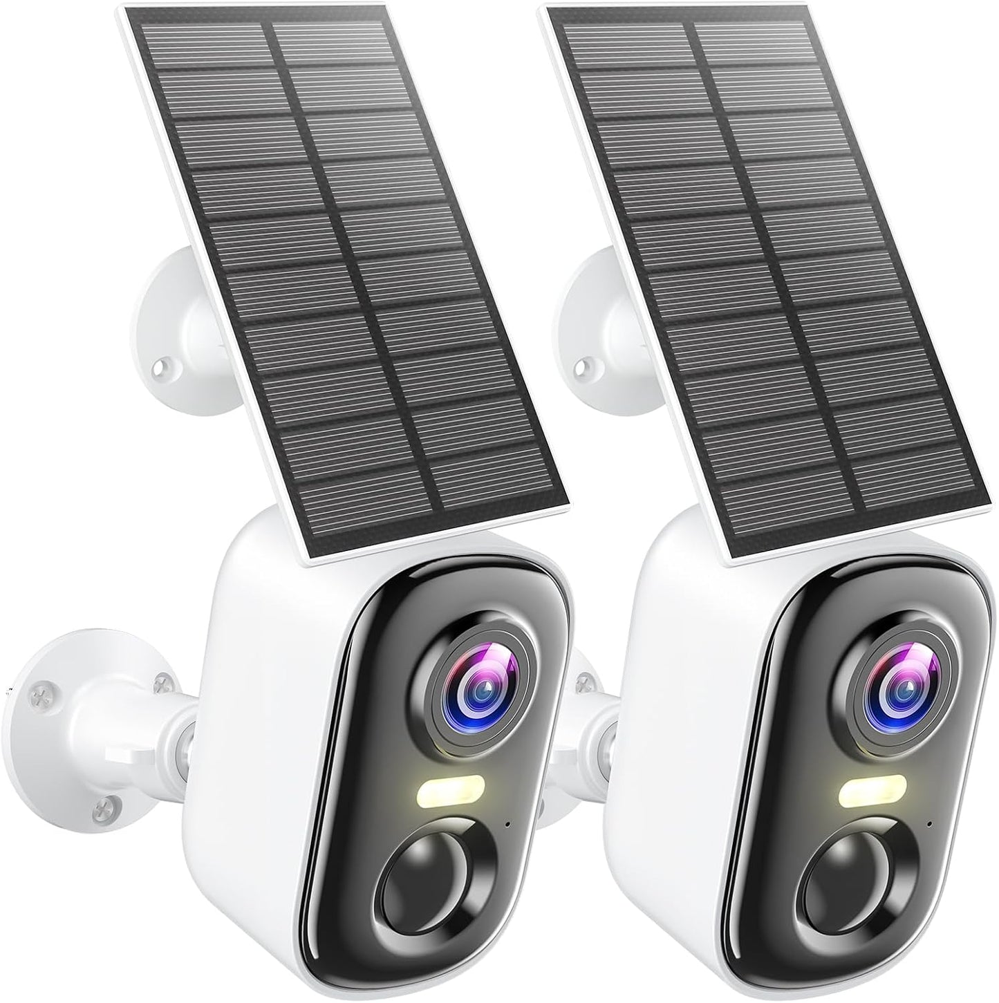 MISECU Cámara Solar 2K Inalámbrica para Exteriores, Cámaras WiFi pa...