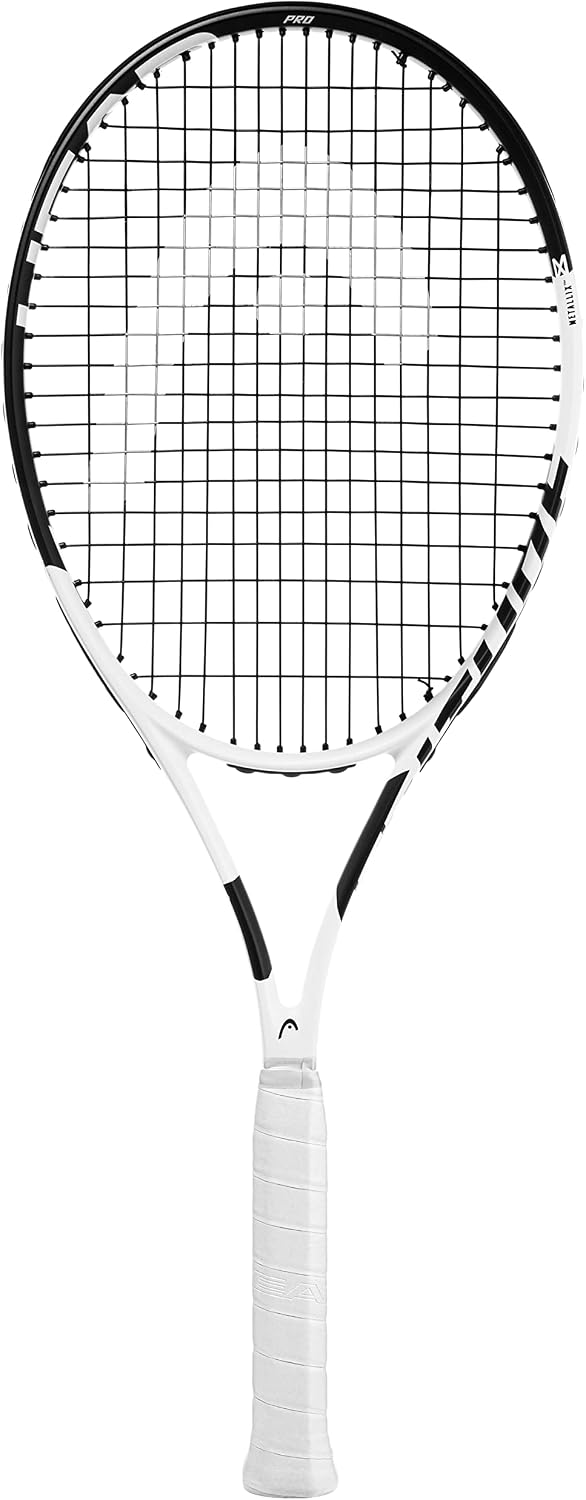 Head Metallix Attitude Pro - Raqueta de tenis blanca para adultos,...
