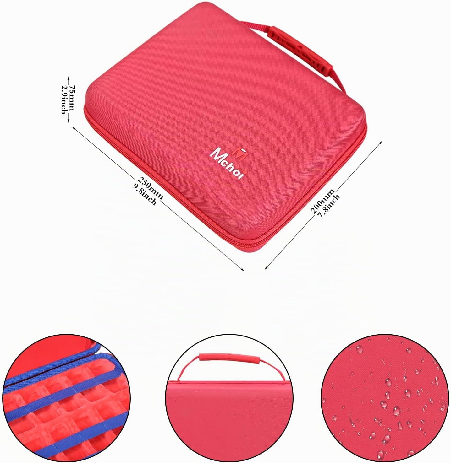 Funda de almacenamiento Mchoi para 20 autos HotWheels, organizador...