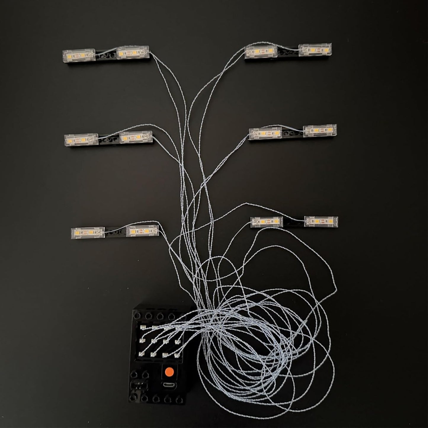Kit de Luz de Bloque de Construcción Multifunción, 12 piezas, 1 x 3...