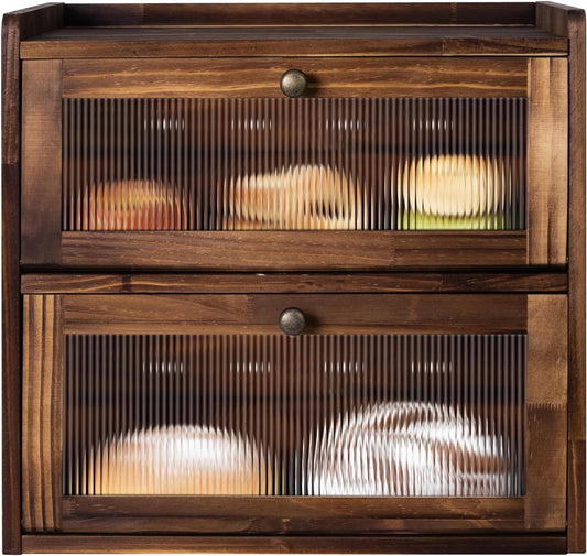 Homcookit Panera para encimera de cocina, contenedor de almacenamie...