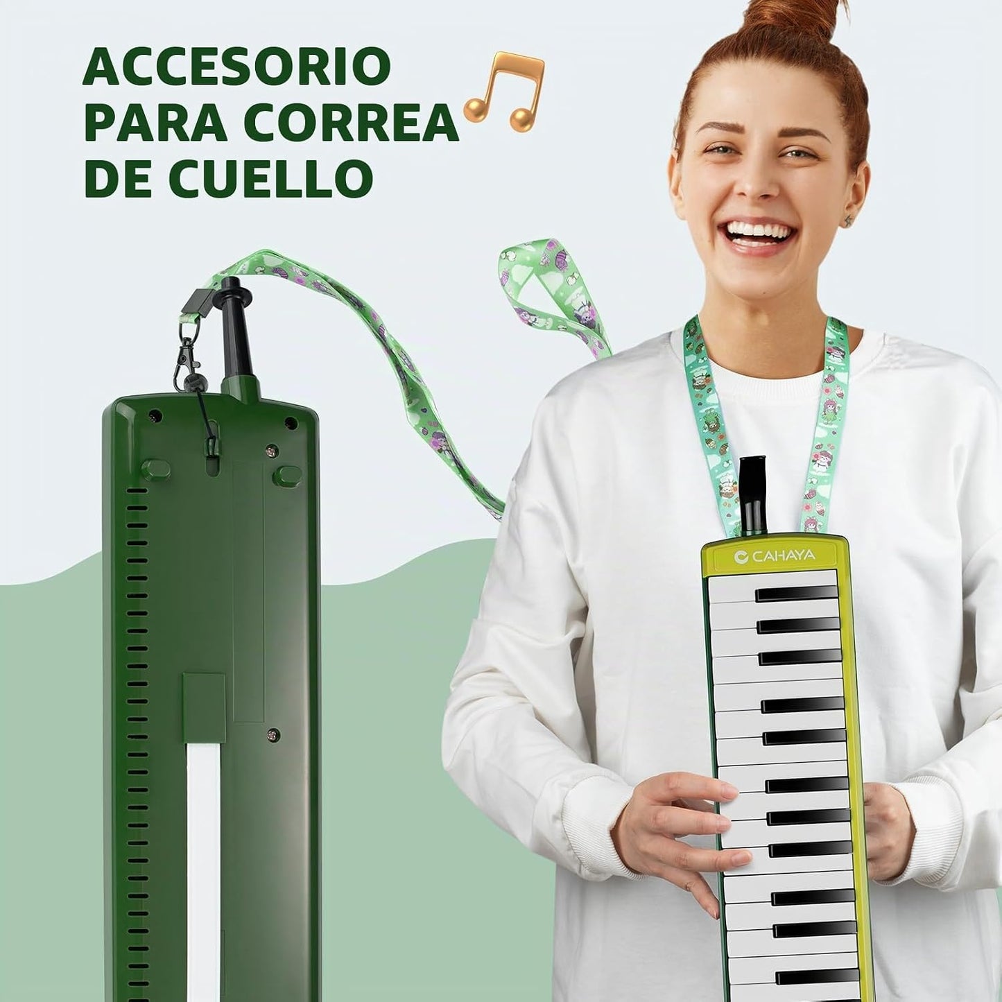 CAHAYA - Instrumento musical melódico de 32 teclas con boquilla de...
