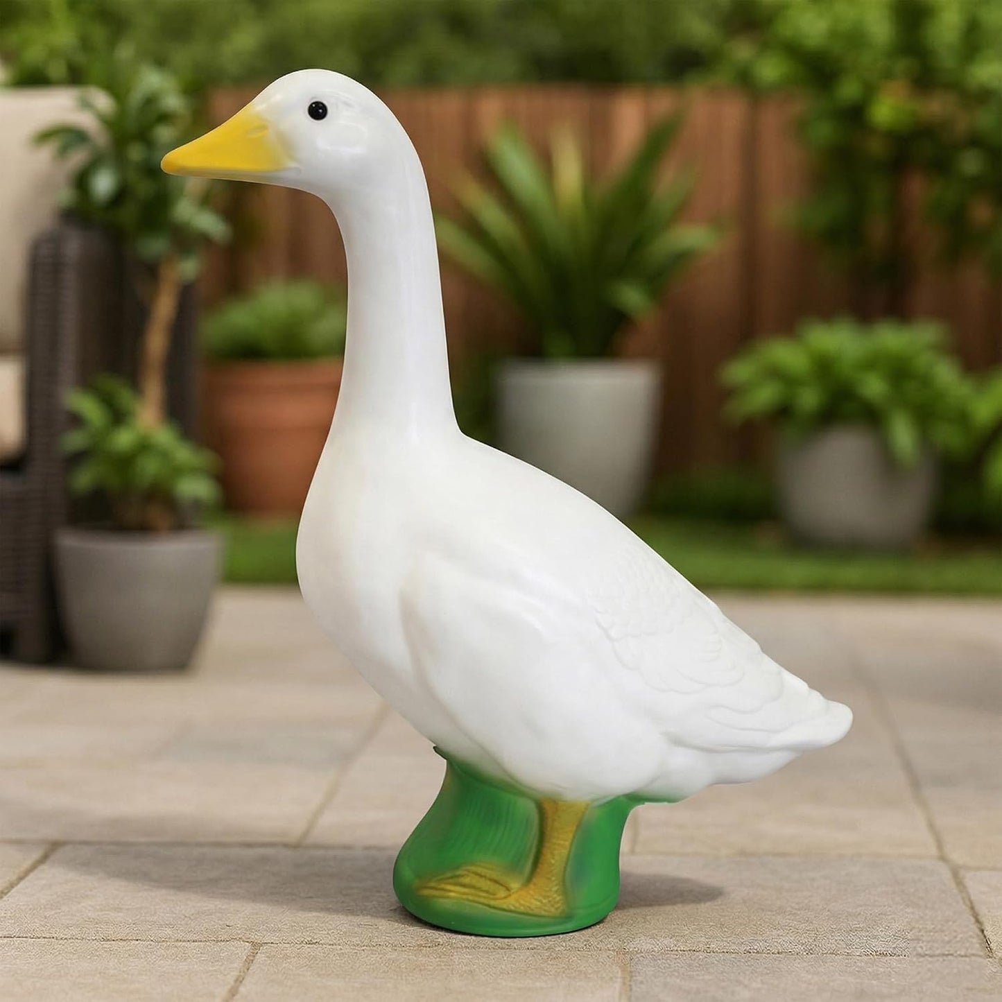 Union 61100 estatua de ganso salvaje para patio o jardín | Figura d...