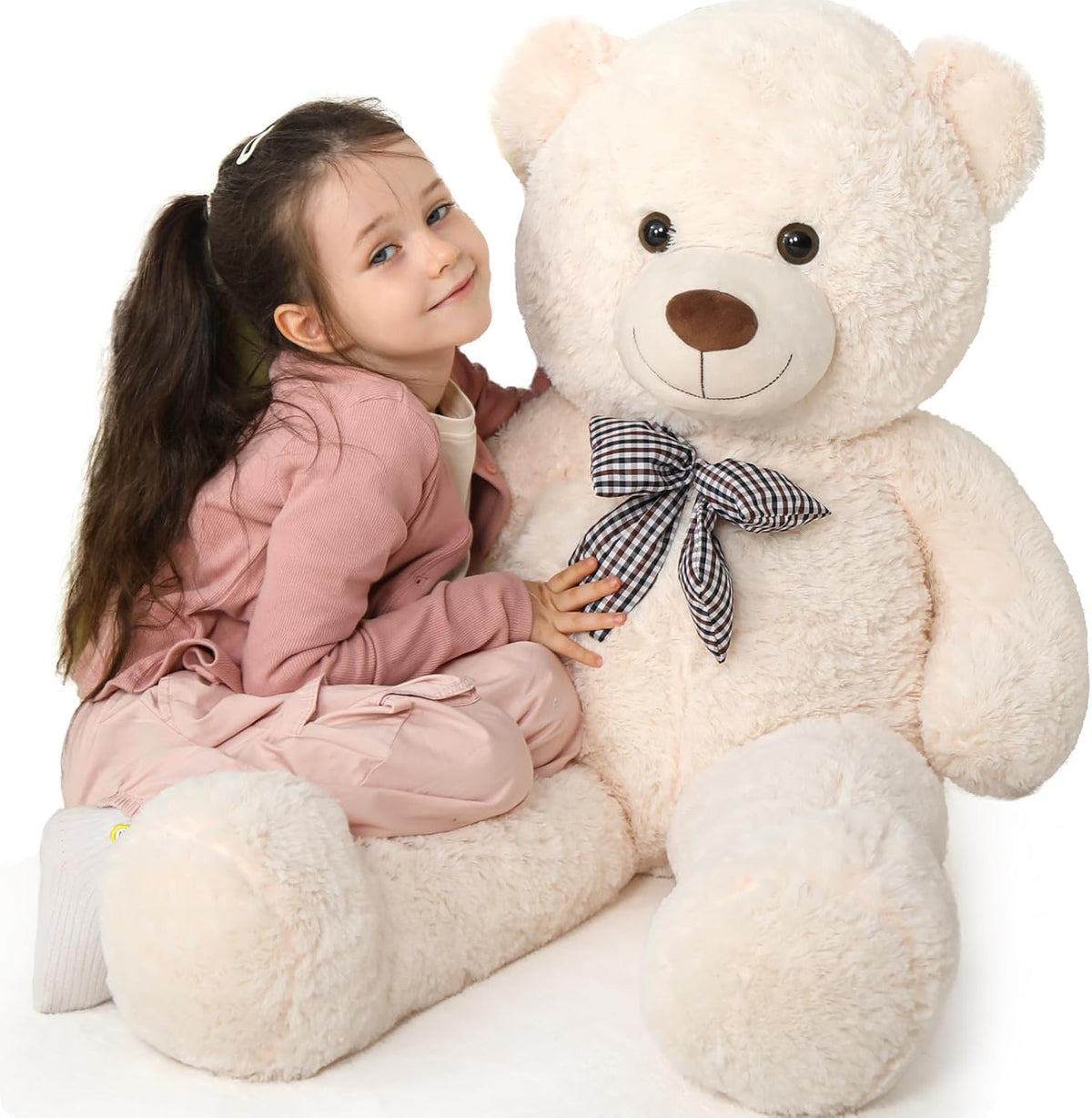 MaoGoLan - Oso de peluche gigante de 39 pulgadas, ultra suave y lin...