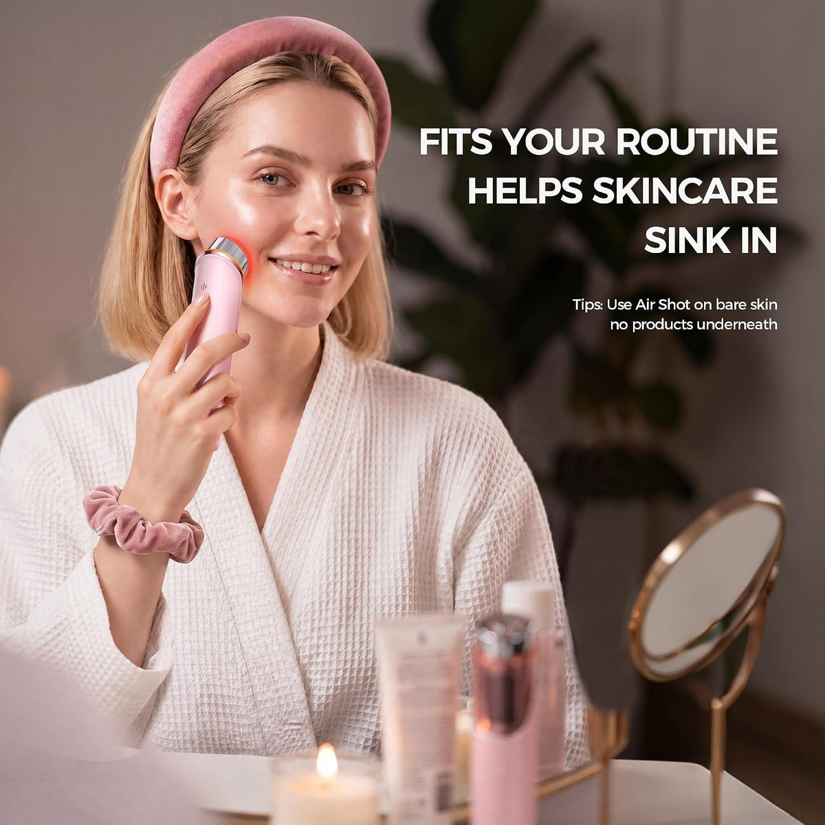 Masajeador facial, dispositivo de belleza portátil para todo tipo d...