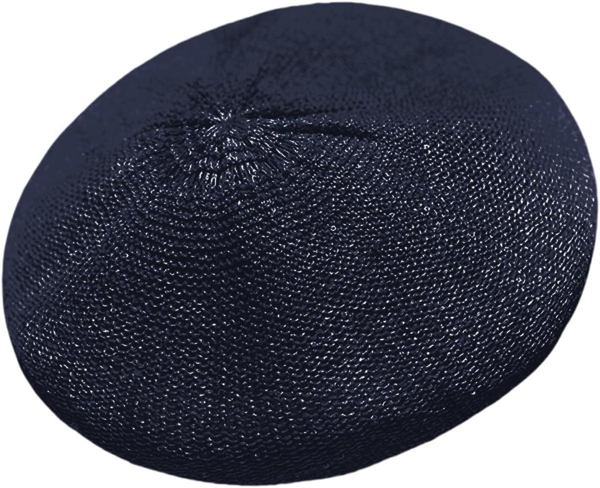 MOSSTYUS Boina ligera de encaje para mujer, diseño floral, transpir...