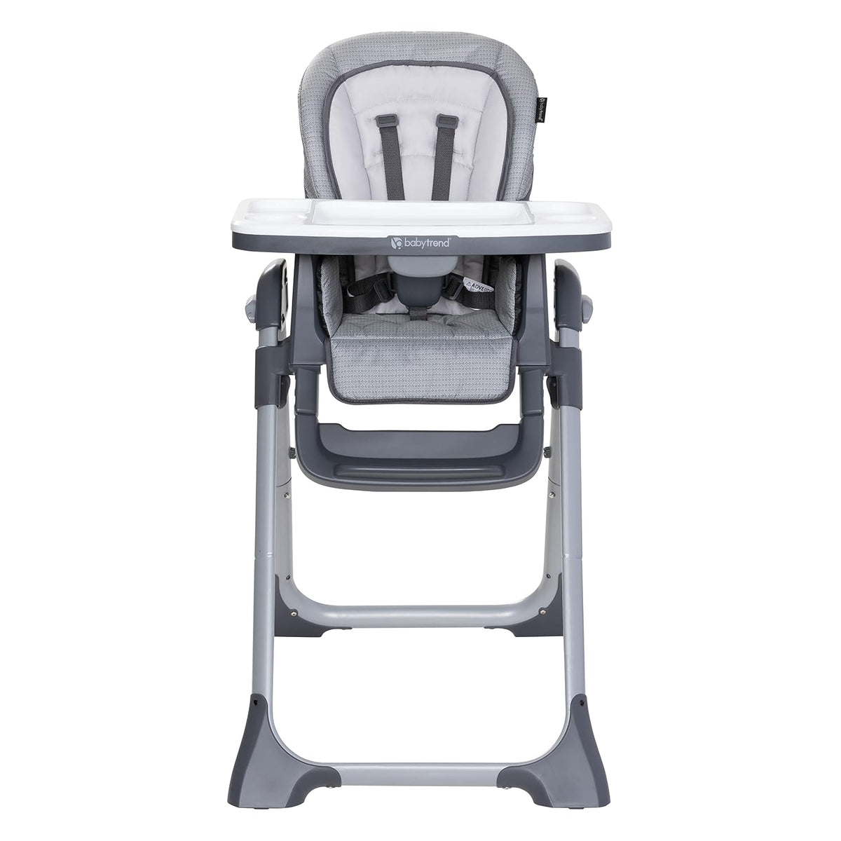Baby Trend Sit Right 2.0 Silla Alta 3 en 1 - Gris Acogedor