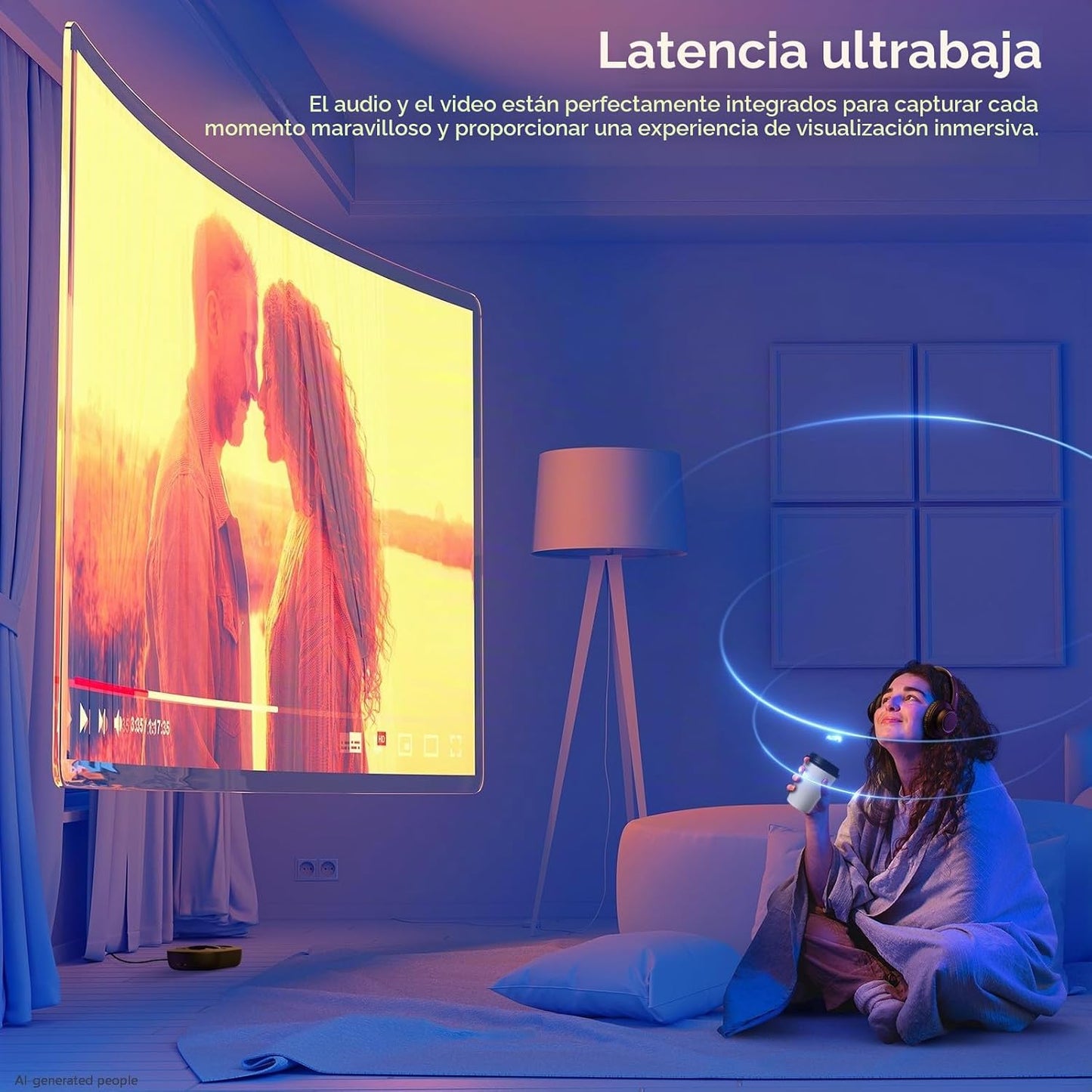 LEVN - Auriculares inalámbricos para ver TV, auriculares para TV in...