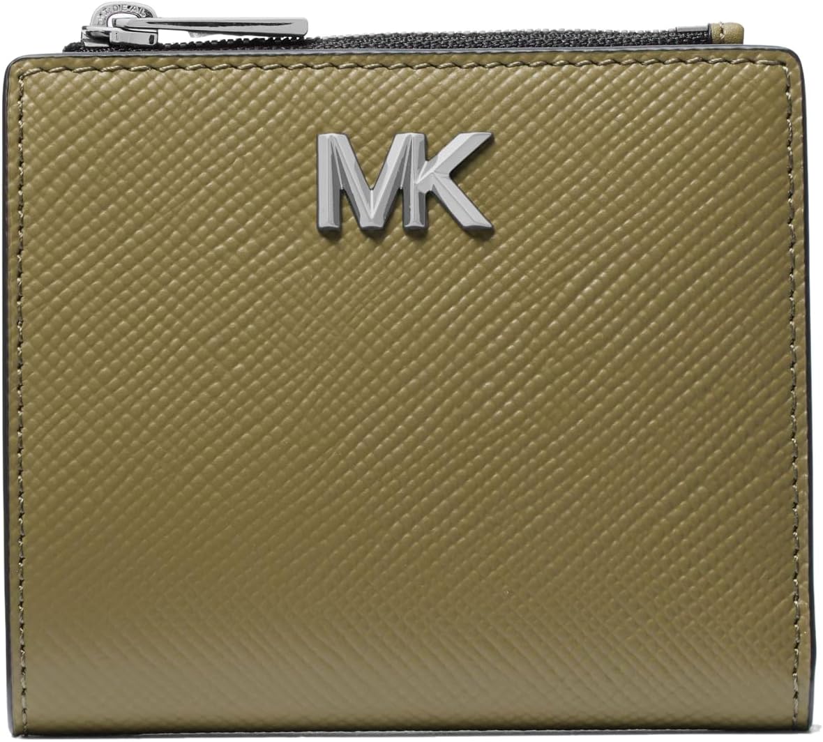 Michael Kors Cartera Edison con cremallera cuadrada para hombre, co...