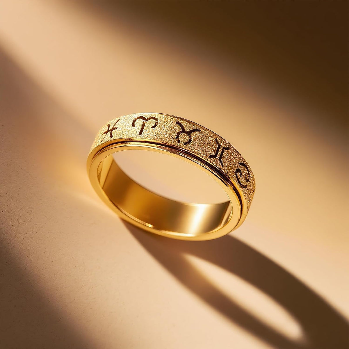 OreilleStar Fidget Toys - Anillo giratorio para adultos, anillo gir...