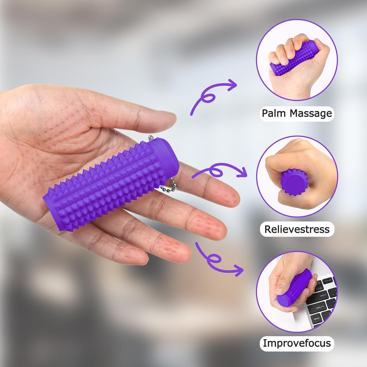 Juguetes Fidget Pain Stim Paquete de 2, Juguetes Fidget para Adulto...
