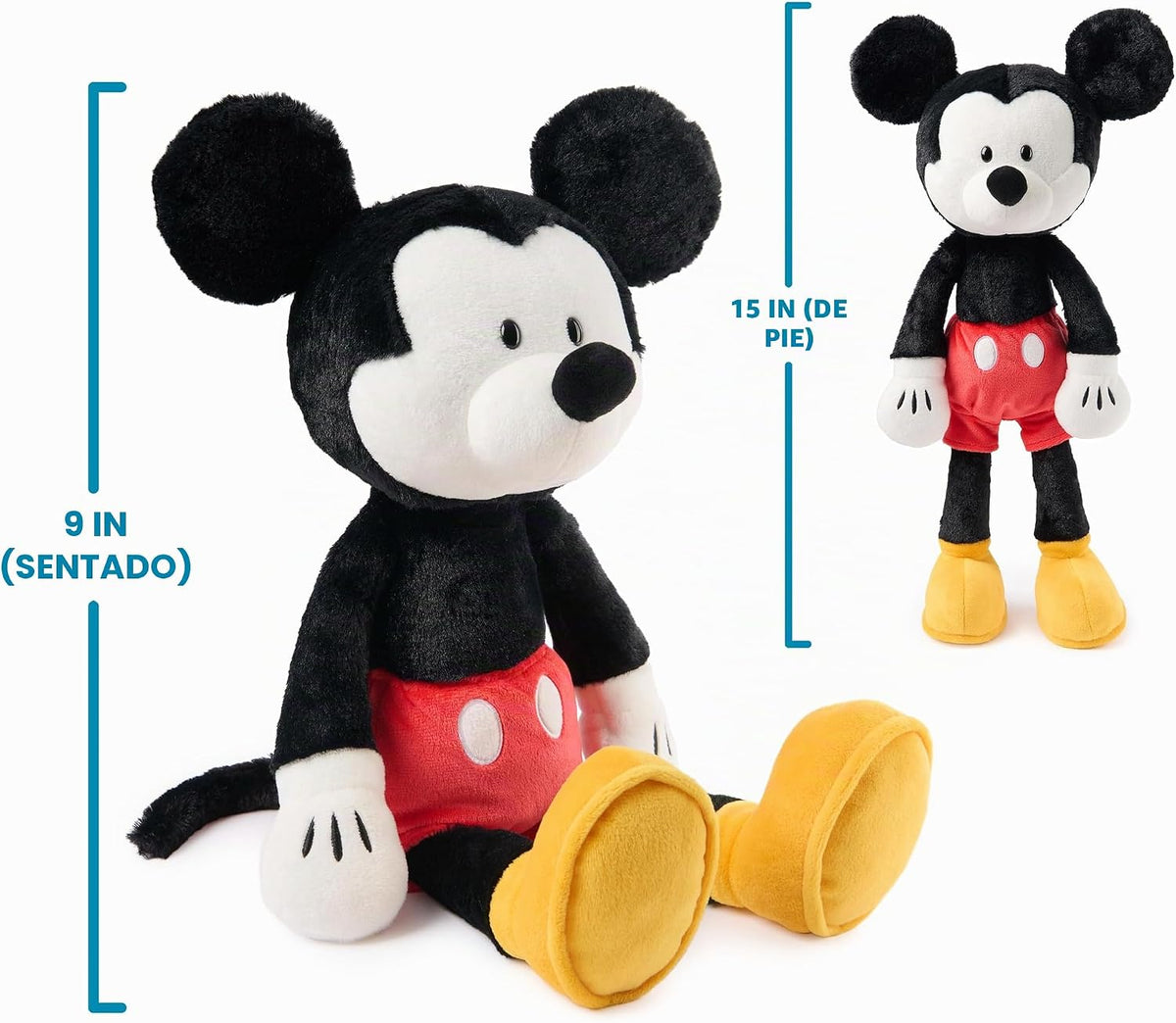 GUND Disney - Palillo de dientes oficial de Mickey Mouse, Mickey y...