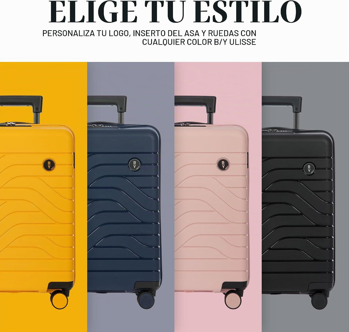 Bric's B|Y Ulisse - Maleta giratoria - Equipaje de mano de 21 p...
