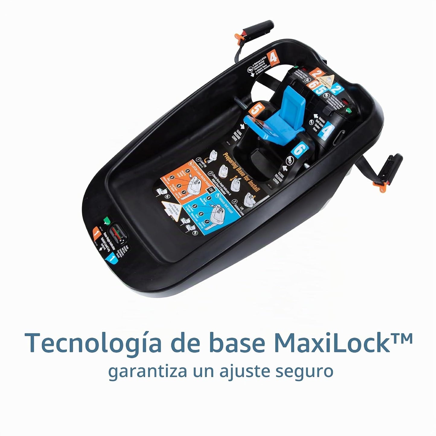 Maxi-Cosi Mico Pro+ Asiento infantil para automóvil, sombra marina