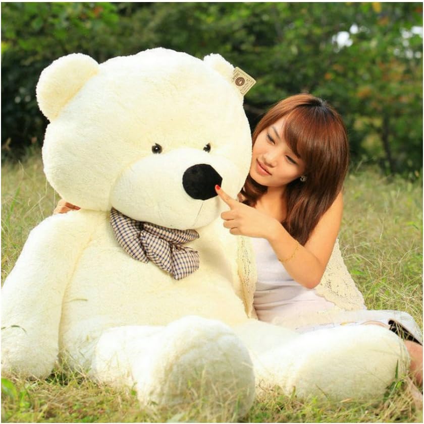 Fengheshun Oso de peluche súper gigante de 70.9 in con cubierta ext...