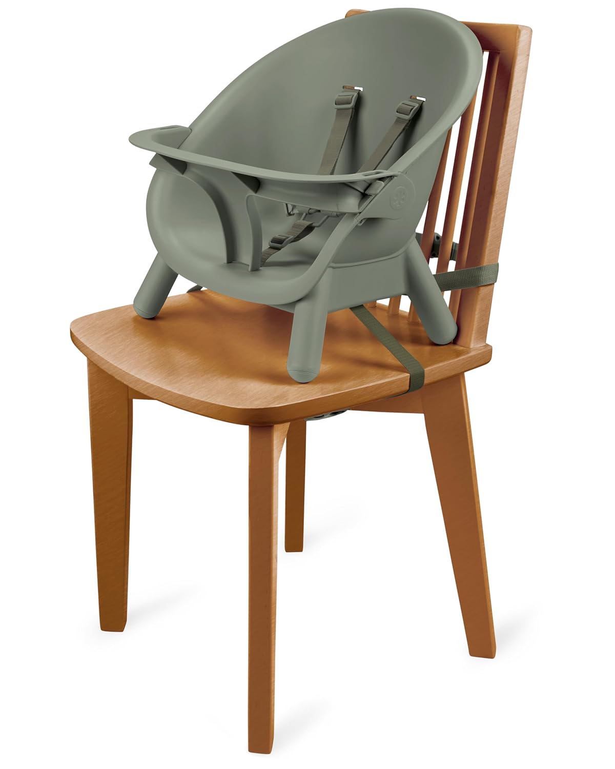 Skip Hop Silla alta convertible 4 en 1 para bebé, EON, Thyme