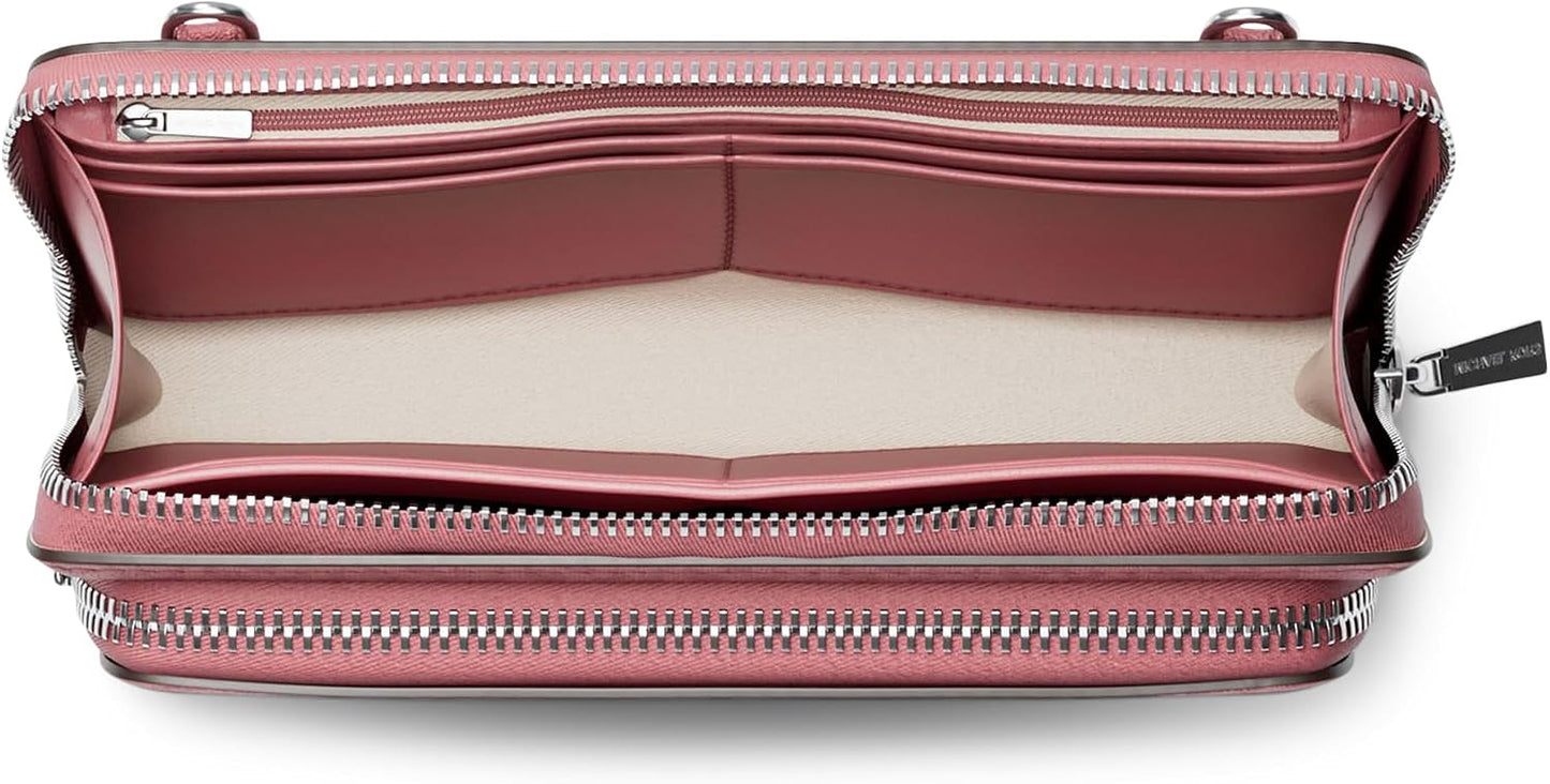 Michael Kors Cartera cruzada Jet Set Continental para mujer