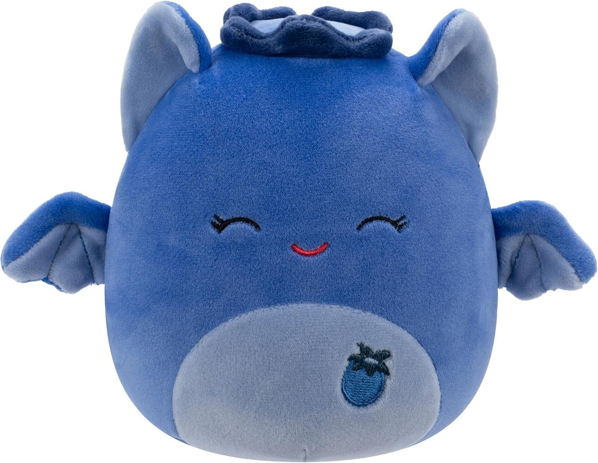 Squishmallows Original de 5 Pulgadas Bessie Blueberry Murciélago -...