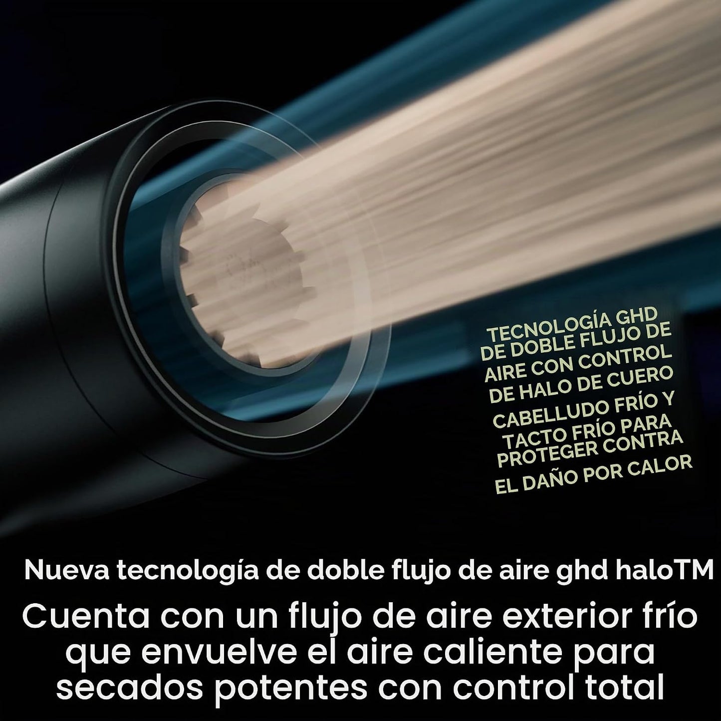 Secador de pelo ghd Speed Ionic: secado rápido, potente, con cont...