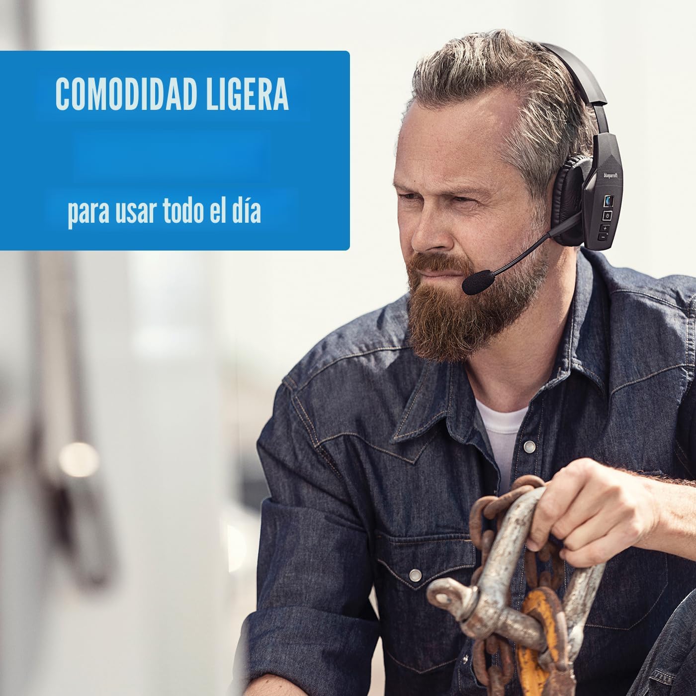 BlueParrott Auriculares Bluetooth B550-XT | Auriculares con cancela...