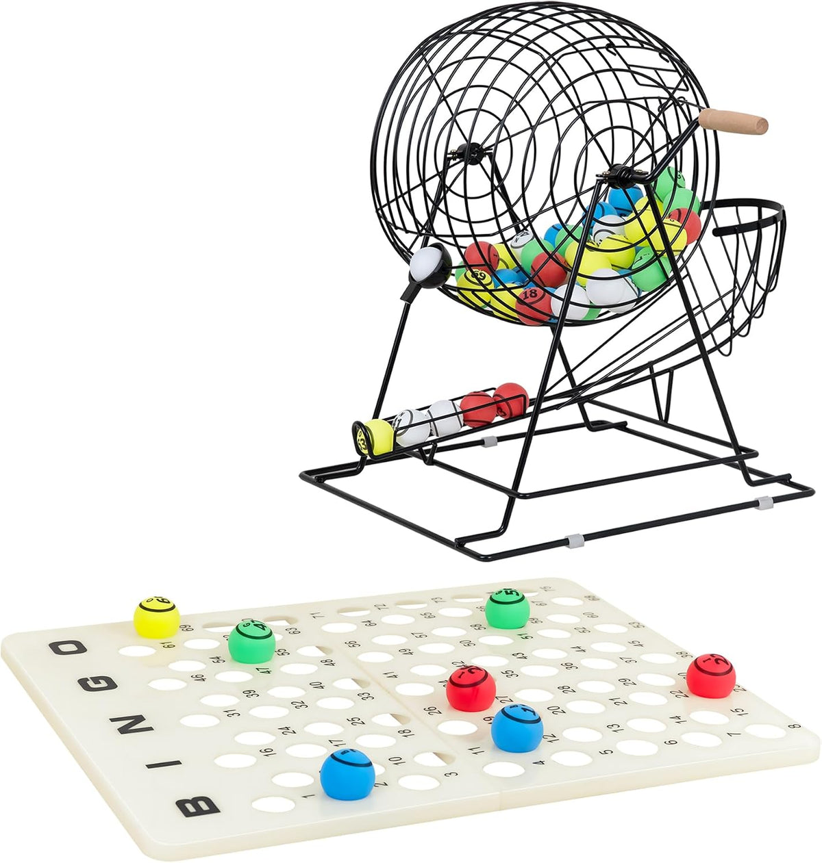 GSE - Juego de bingo profesional para adultos y grupos grandes, (ja...