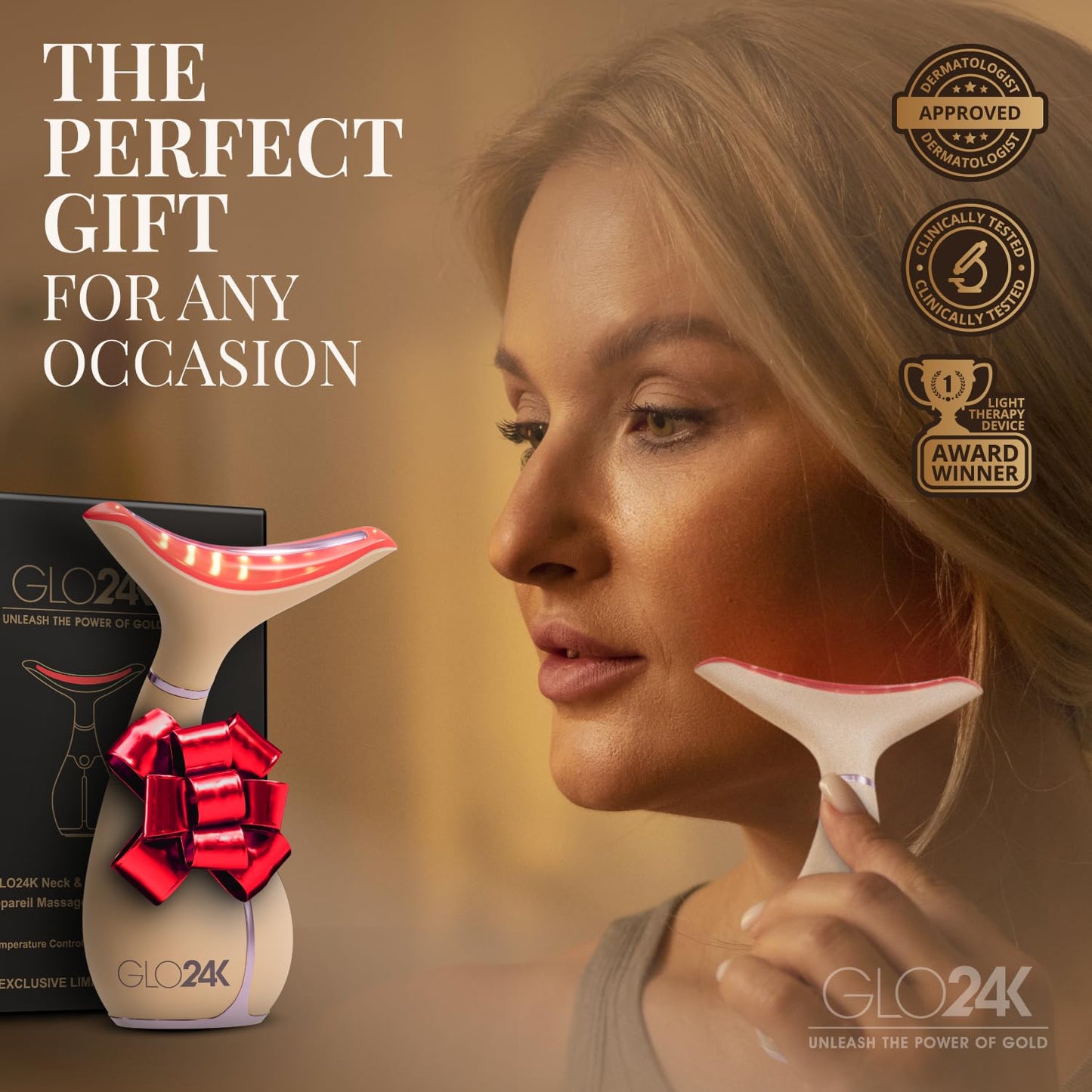 GLO24K Dispositivo de Belleza de 7 Colores \u2013 Tecnología de Acc...