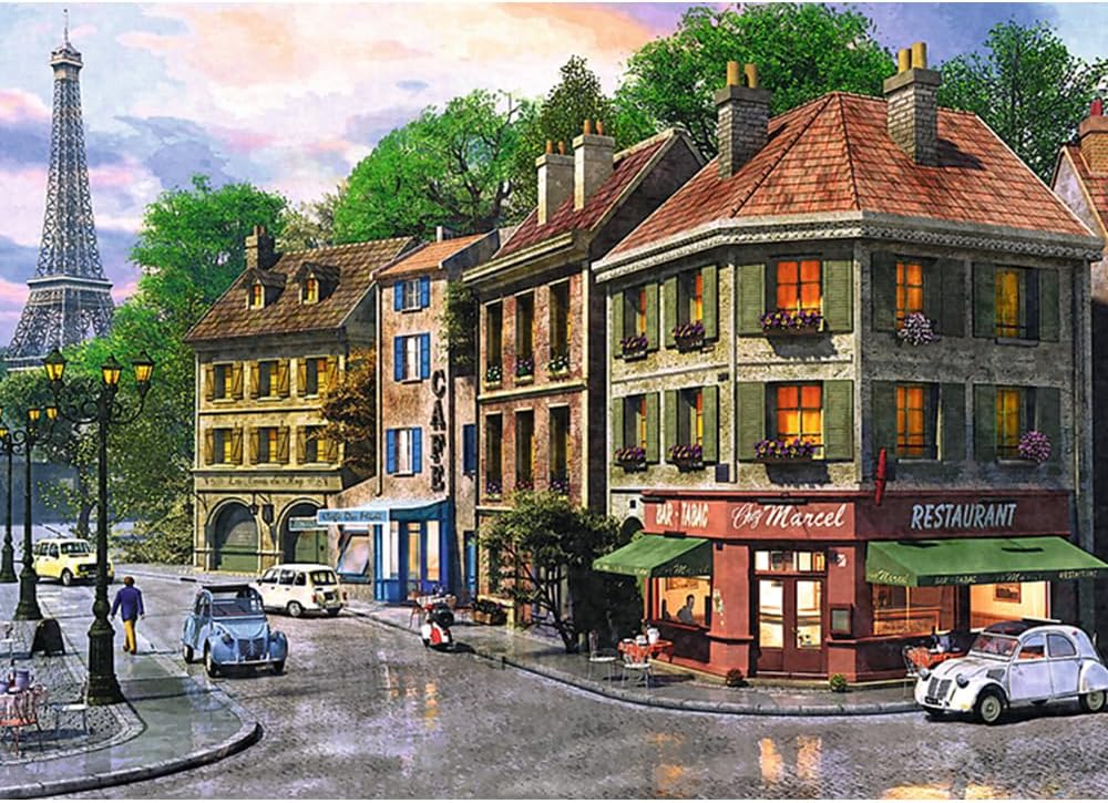 Trefl Street of Paris - Rompecabezas de 6000 piezas, 53.5 x 37.8 pu...