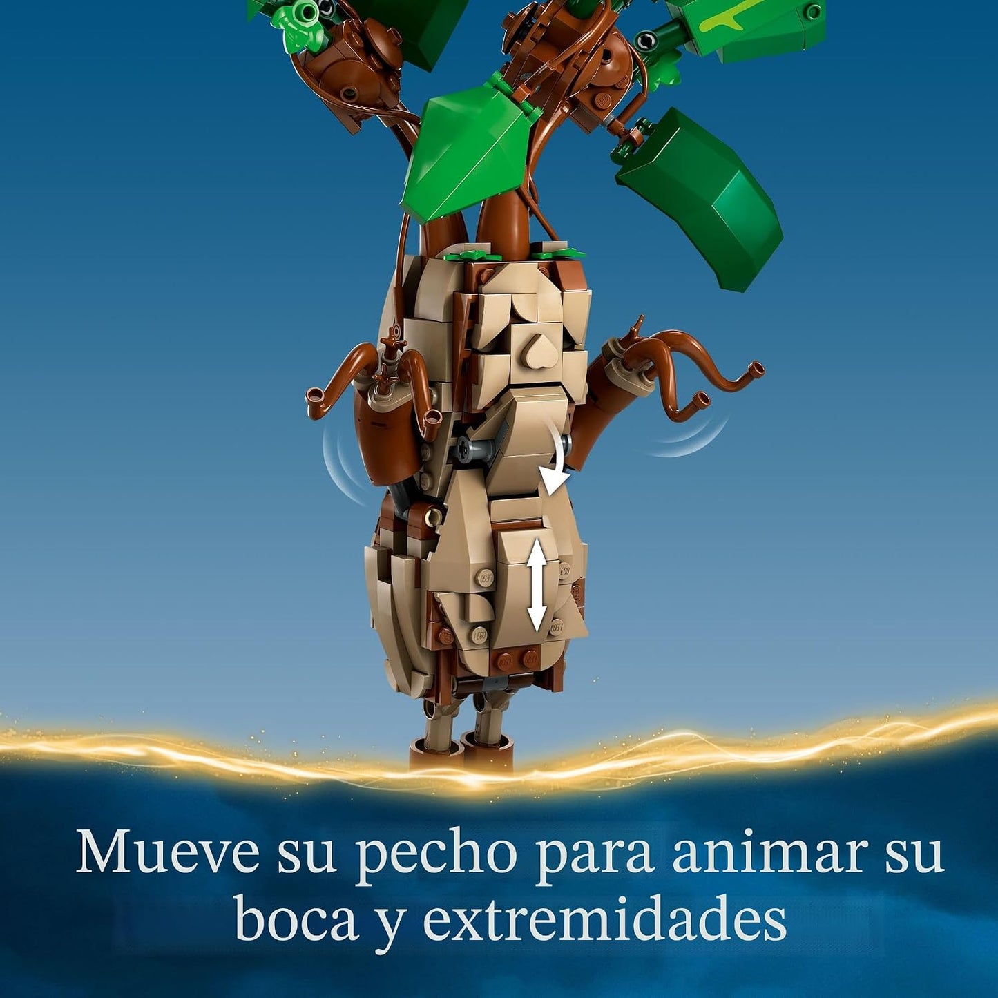 LEGO Figura de mandrágora de Harry Potter y juguete de planta de ma...