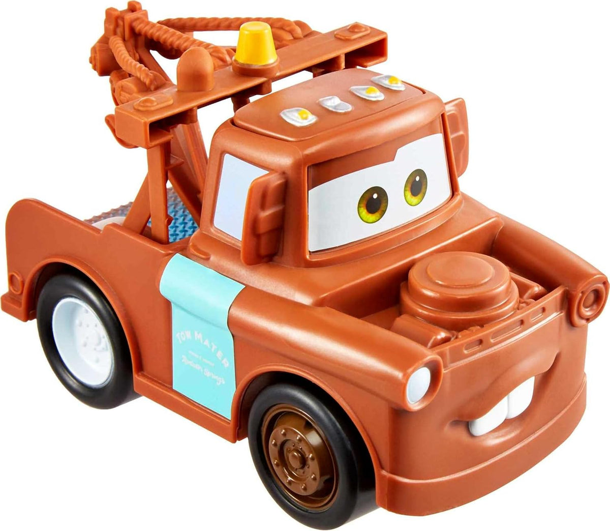Mattel Disney y Pixar Cars Track Talkers Mater Toy Truck | Vehículo...