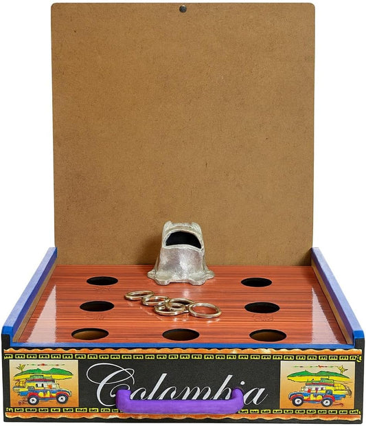 Juego de mesa tradicional colombiano 2 en 1 \u2013 Sapo (lanzamient...