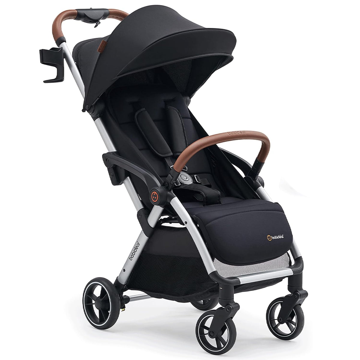 Babideal Cochecito de viaje ligero para bebé, cochecito auto plegab...