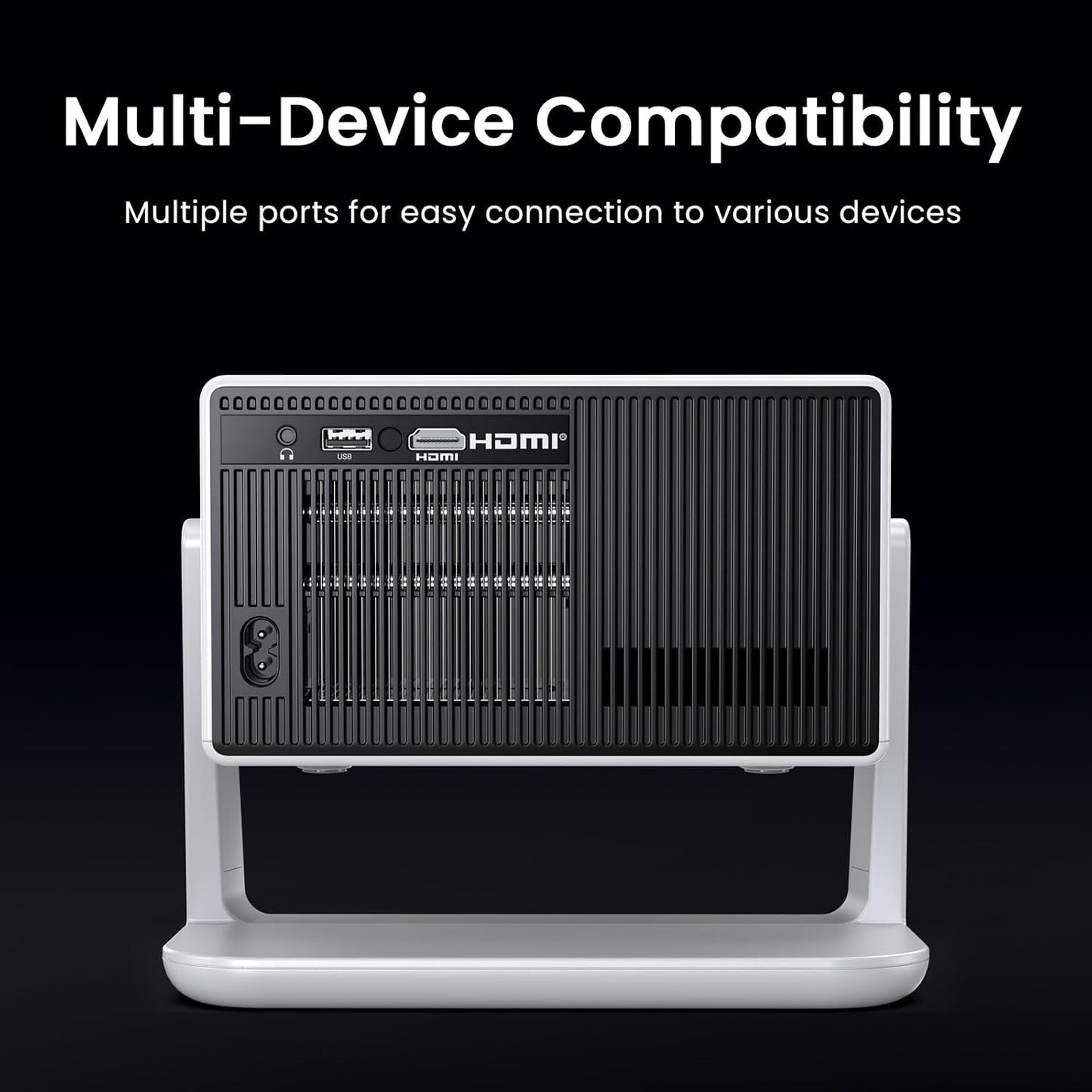 Mini proyector inteligente, proyector portátil con WiFi y Bluetooth...