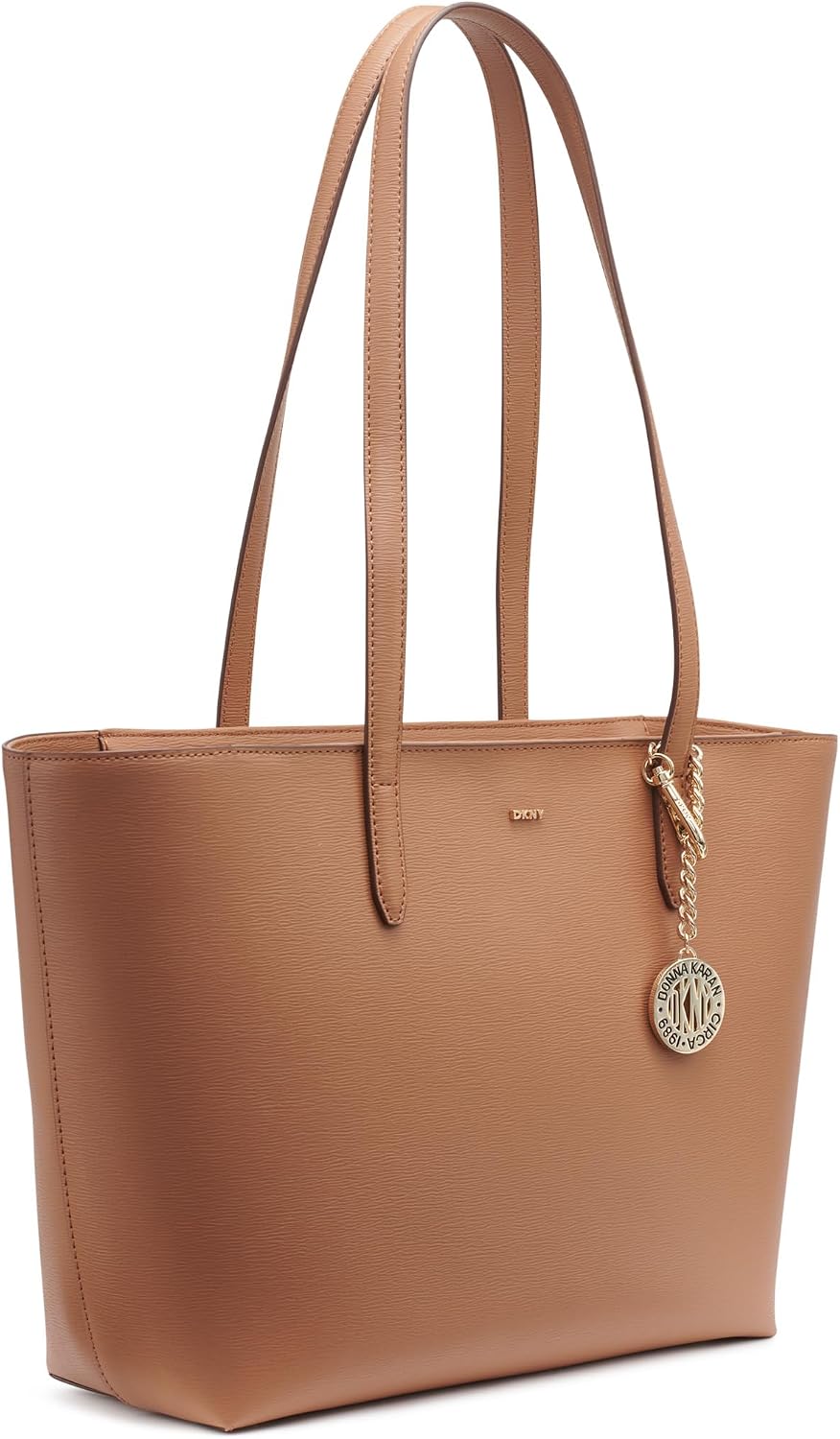DKNY - Bolso de mano mediano de cuero para mujer Bryant | 15,2 pulg...
