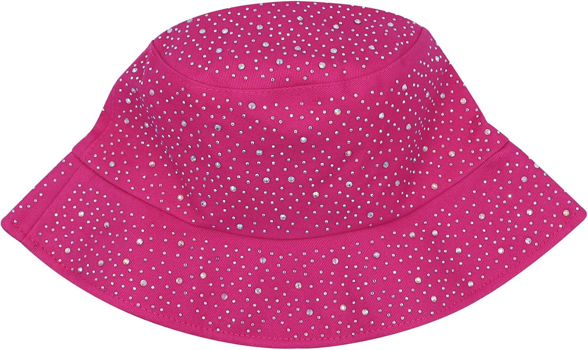 BOLLEY JOSS Sombrero de cubo brillante para mujer, sombrero de sol...