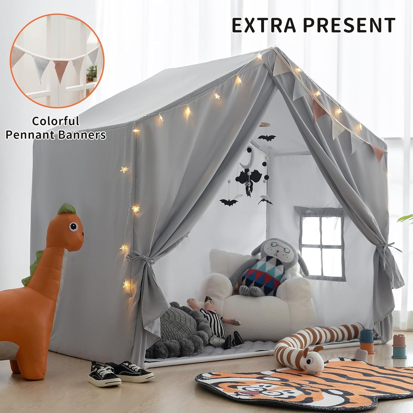 Tienda de campaña de juegos para niños para interiores, tiendas de...