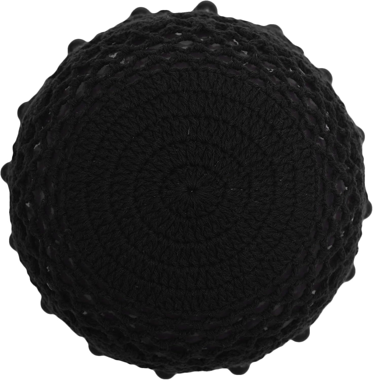ZLYC Gorro de calabaza de crochet de algodón para mujer hecho a man...
