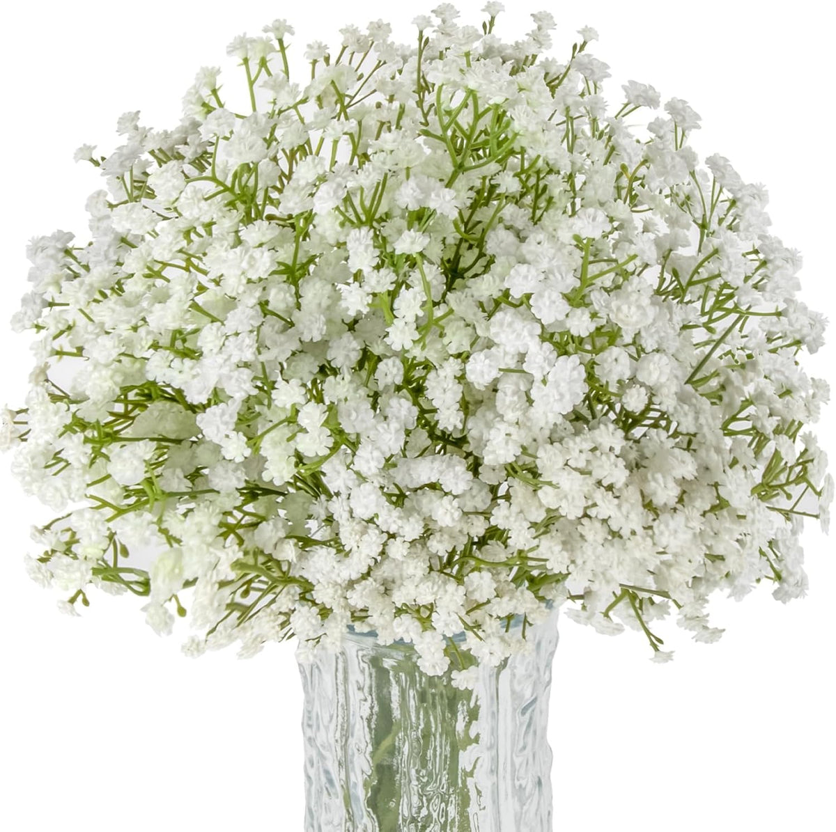 Sukh 10 Piezas Flores Artificiales de Aliento de Bebé Flores Falsas...