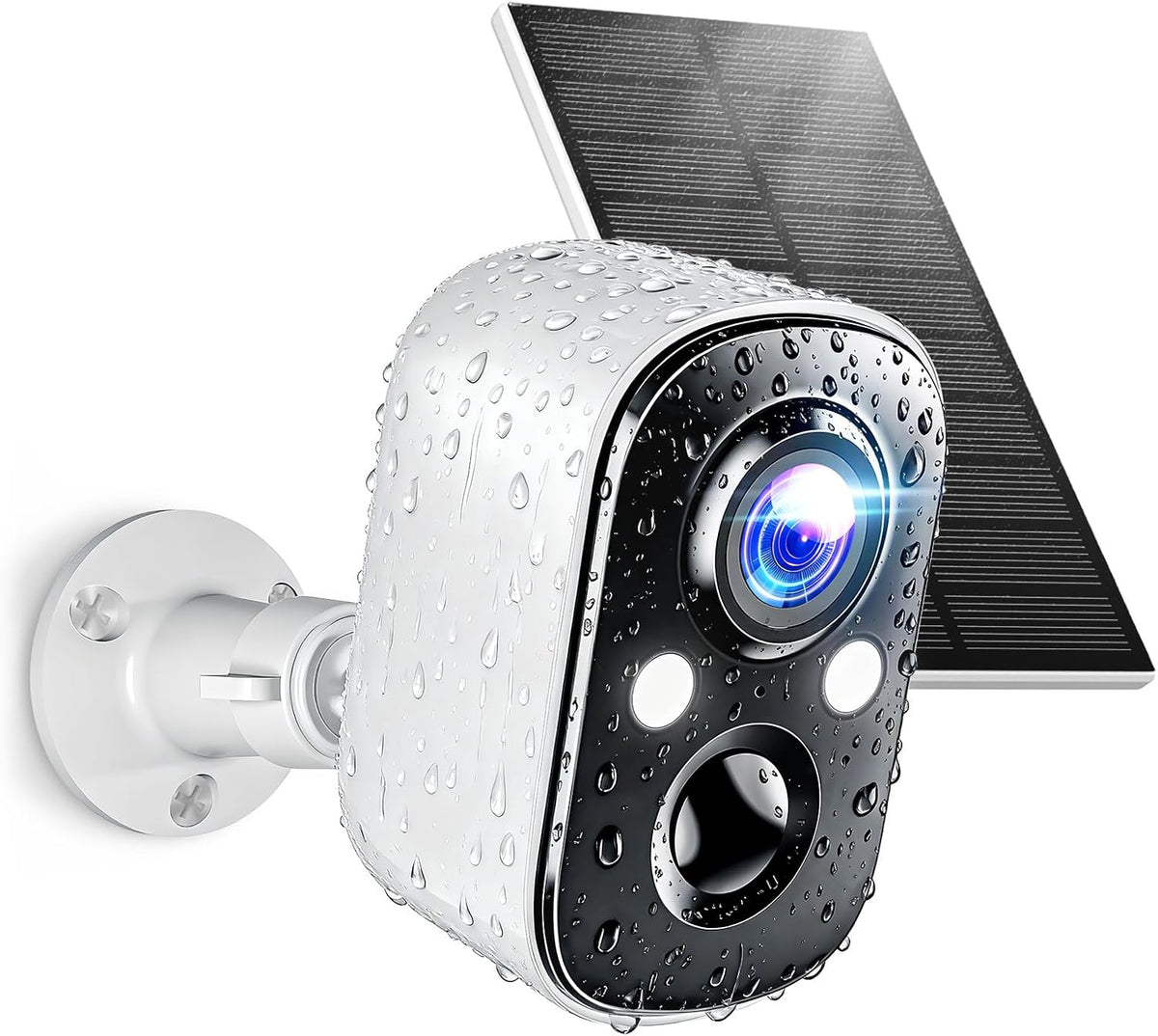 Techage Cámaras de seguridad solares inalámbricas para exteriores,...