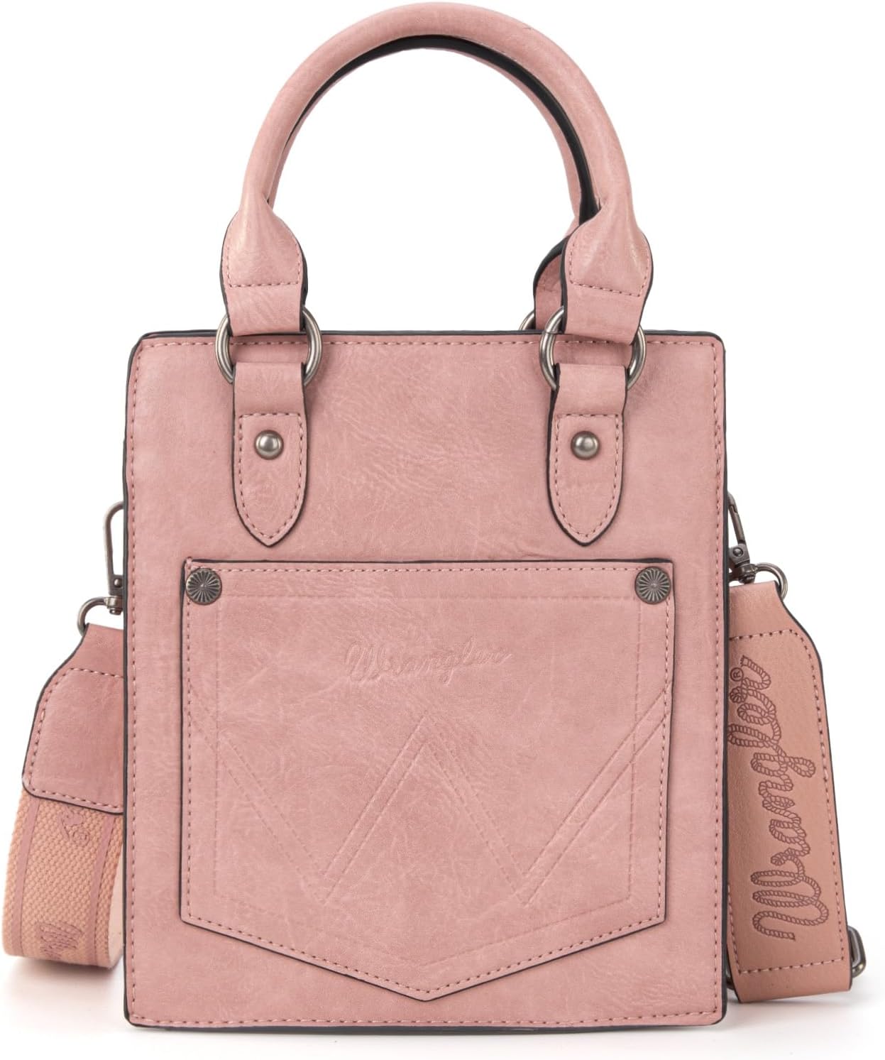 Wrangler Bolso Cruzado en Relieve para Mujer con Asa Superior, Bols...