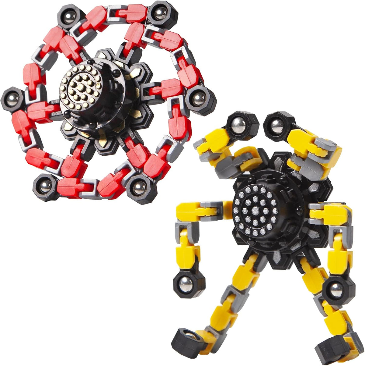 Gokeey Regalos de Calcetín Navideño para Nietos Fidget Spinners Tra...